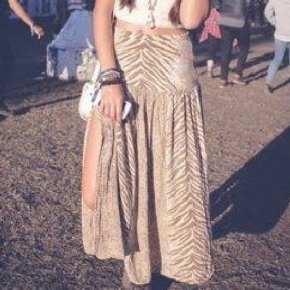 SOLD Spell Gypsy LOST SAVANNAH JUNGLE Skirt - Picture 3 of 9